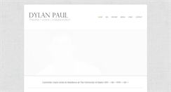 Desktop Screenshot of dylanpaul.net